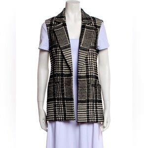Theory Houndstooth Vest